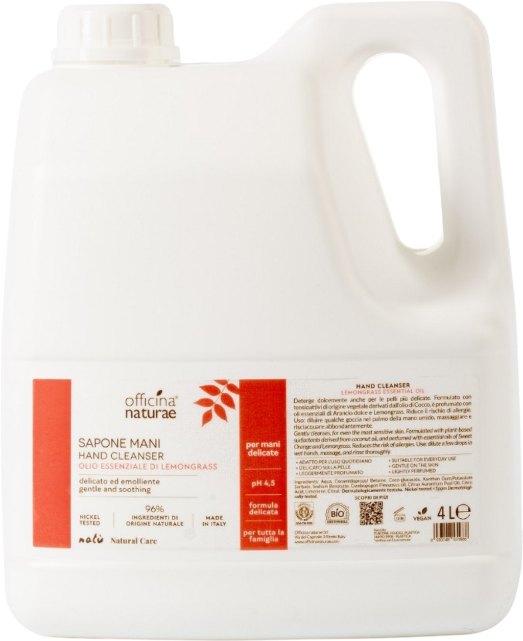 Officina Naturae Savon Liquide - 4 L