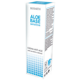 BIOEARTH Krém proti starnutiu Sensitive Aloebase - 50 ml