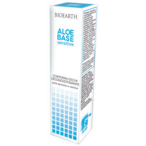 Aloebase Sensitive Crema Contorno Occhi Decongestionante - 15 ml