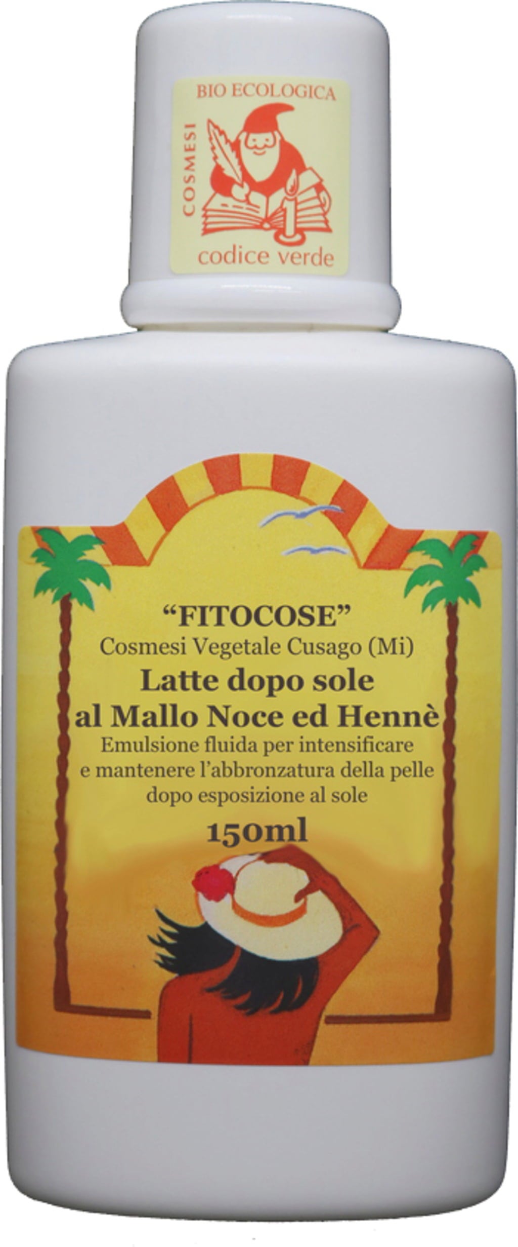 Fitocose After-Sun Milk - Nussschale & Henna