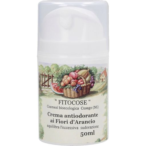 Fitocose Orange Flower Deodorising Cream - 50 ml