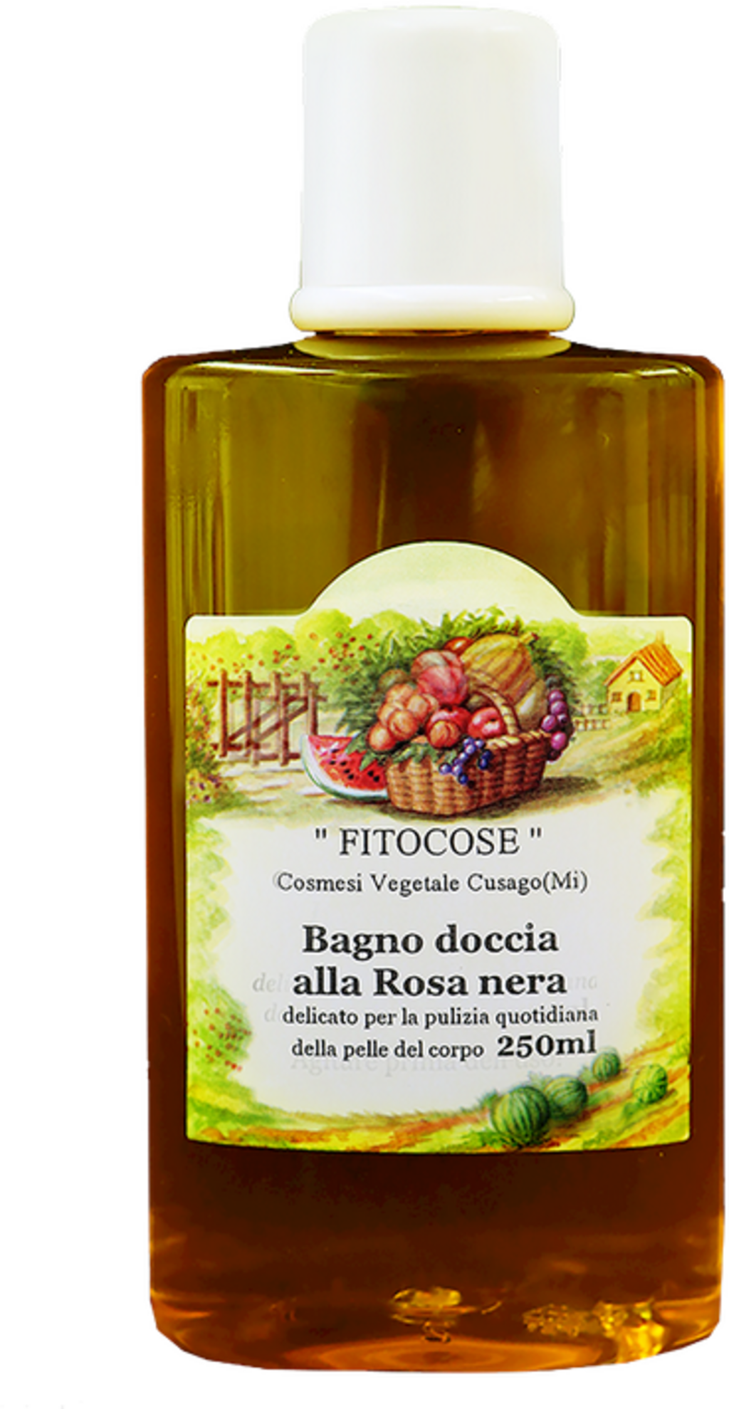 Bagno Doccia Profumato, Rosa Nera (250 ml)
