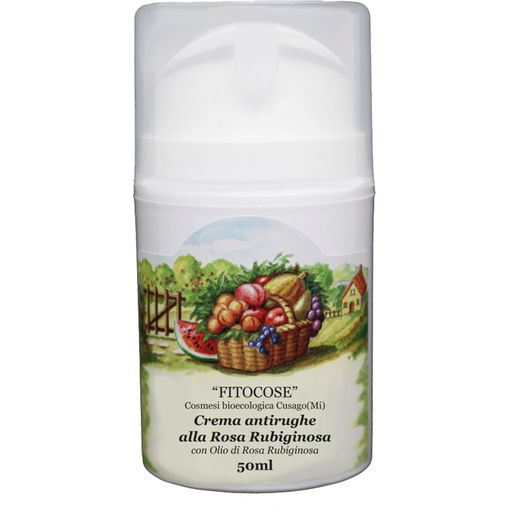 Fitocose Crema Antirughe alla Rosa Rubiginosa - 50 ml