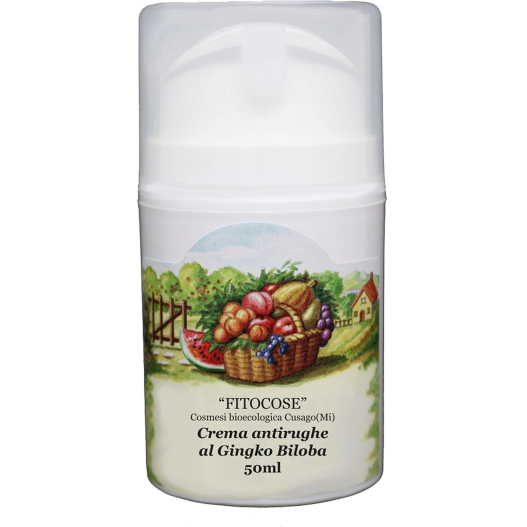 Fitocose Ginkgo Anti-Wrinkles Cream, 50 ml - Ecco Verde Online Shop