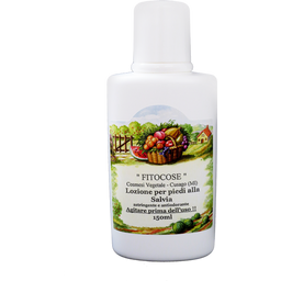 Fitocose Lozione Piedi alla Salvia Antiodorante - 150 ml