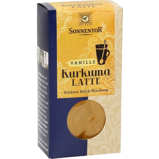 Sonnentor Bebida Cúrcuma Latte-Vainilla Bio - Paquete, 60 g