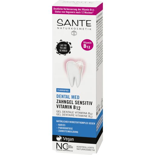 SANTE Zubný gél Sensitiv s vitamínom B12 - 75 ml