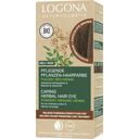 LOGONA Pflanzen-Haarfarbe Pulver Schokobraun - 100 g