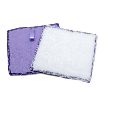 Set of 5 Double-face Microfiber Cleansing Pads - 1 set