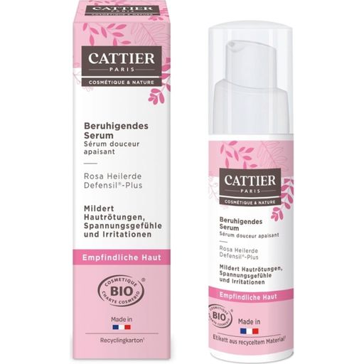CATTIER Paris Soothing Pink Clay & Defensil Plus Serum - 30 ml