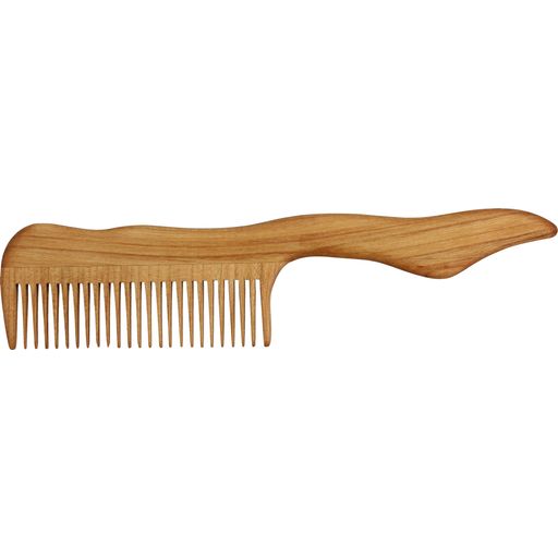 Mister Geppetto Wooden Comb with Dense Teeth - Cherry wood