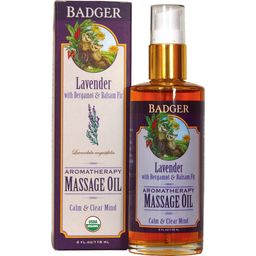 Badger Balm Masažno ulje za aromaterapiju – lavanda - 118 ml