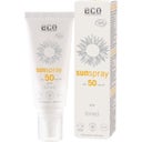 eco cosmetics Getinte Zonnespray SPF 50 met Q10 - 100 ml