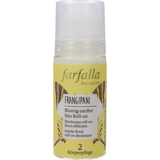 farfalla Roll-On deodorant s plumérií - 50 ml