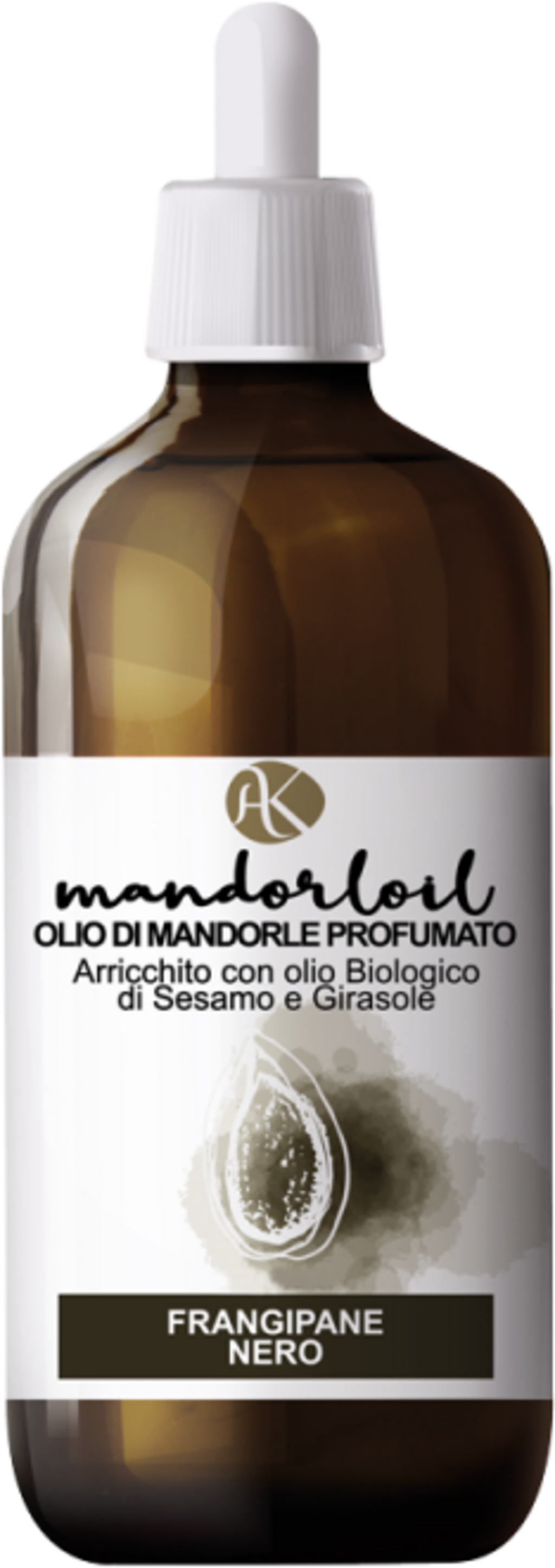 Alkemilla Eco Bio Cosmetic Mandorloil Duftendes Mandelöl - Schwarze Frangipane