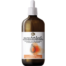 Alkemilla Eco Bio Cosmetic Mandorloil doftande mandelolja - Aprikos- och persikokräm
