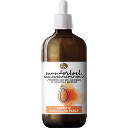 Alkemilla Eco Bio Cosmetic Mandorloil Fragrant Almond Oil - Apricot & Peach Cream