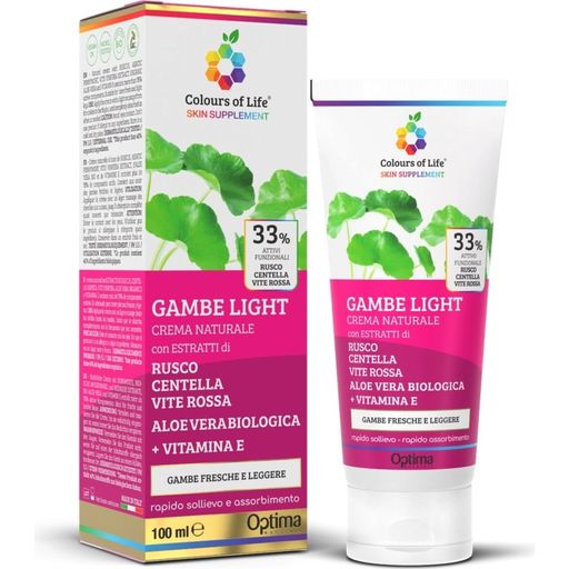 Optima Naturals Crema Eudermica Gambe Light - 100 ml