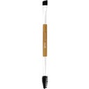 ZAO Bamboo Duo Eye Brow Brush - 1 Stuk