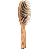 Kostkamm Olive Wood Hair Brush, 9 rows