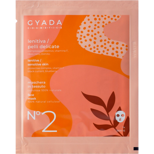 Gyada Cosmetics Masque Apaisant en Tissu N°2 - 15 ml