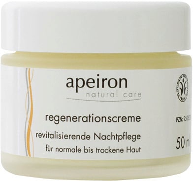 Apeiron Regeneration Cream, Night Care