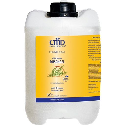 CMD Naturkosmetik Tea Tree Oil Shower Gel - Bulk Container - 2,50 l