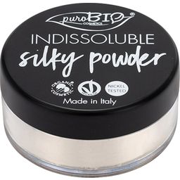 puroBIO cosmetics Indissoluble Silky Powder - puder - 9 g