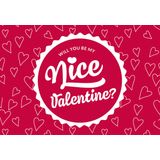 Ecco Verde "Nice Valentine!" kartka z życzeniami