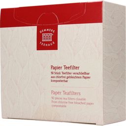 DEMMERS TEEHAUS Papier Teefilter verschließbar - 1 Pkg