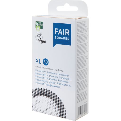FAIR SQUARED Condom XL 60 - 8 ks