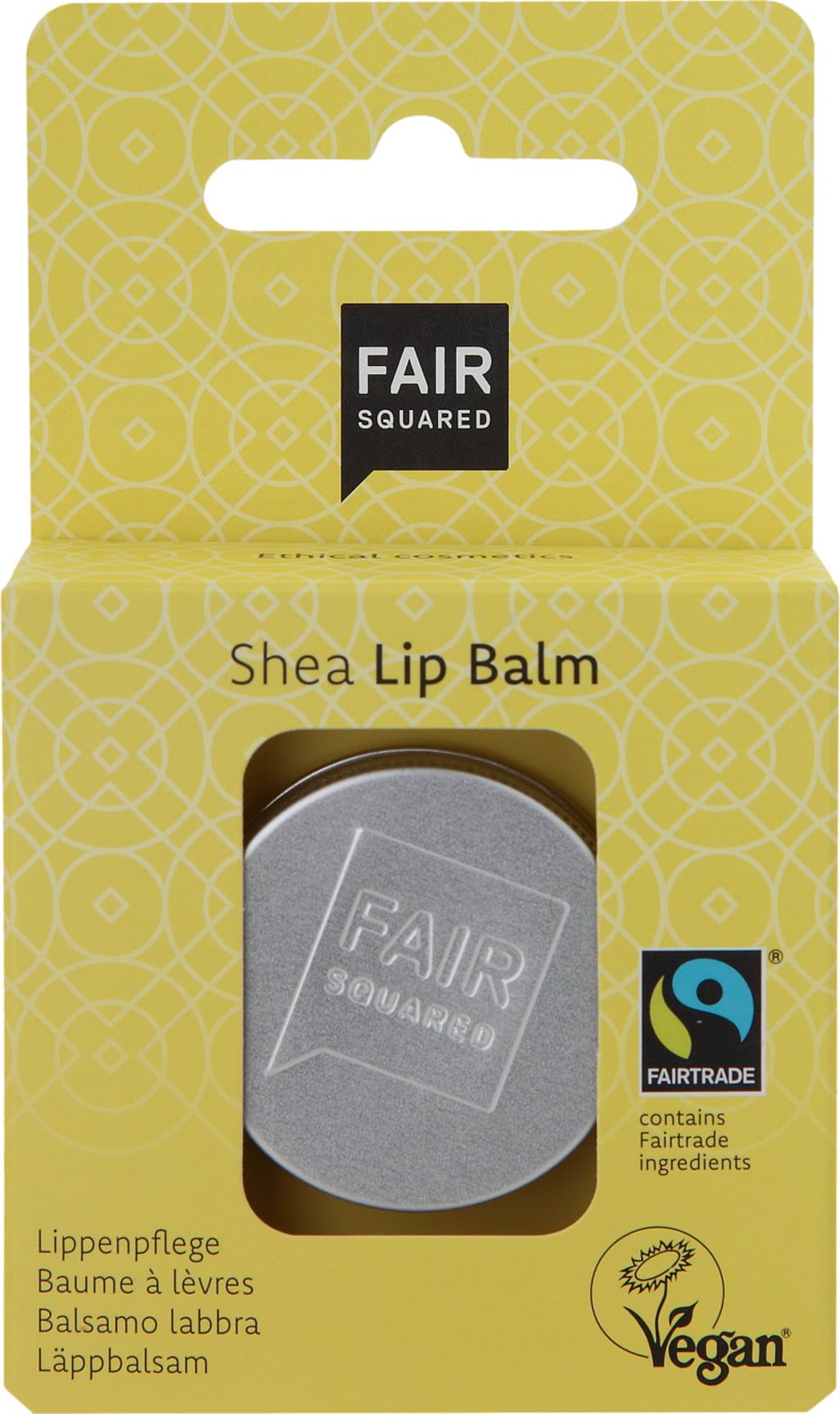 FAIR SQUARED Lip Balm Shea-Vanilla Kiss - 12 g