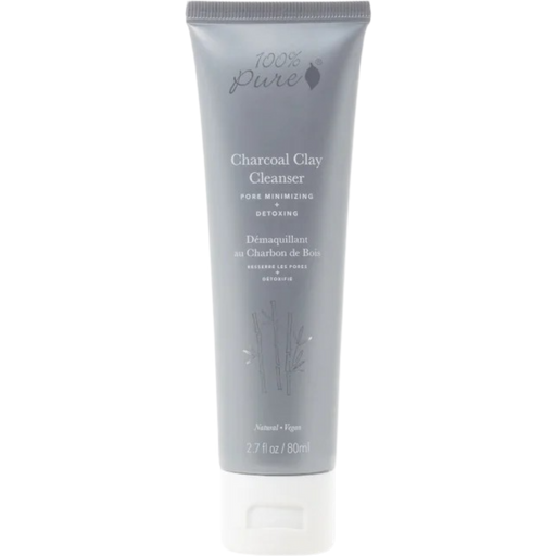 100% Pure Charcoal Clay Cleanser - 80 ml