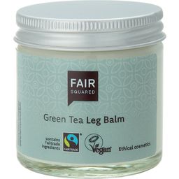 FAIR SQUARED Leg Balm Green Tea - Staklo