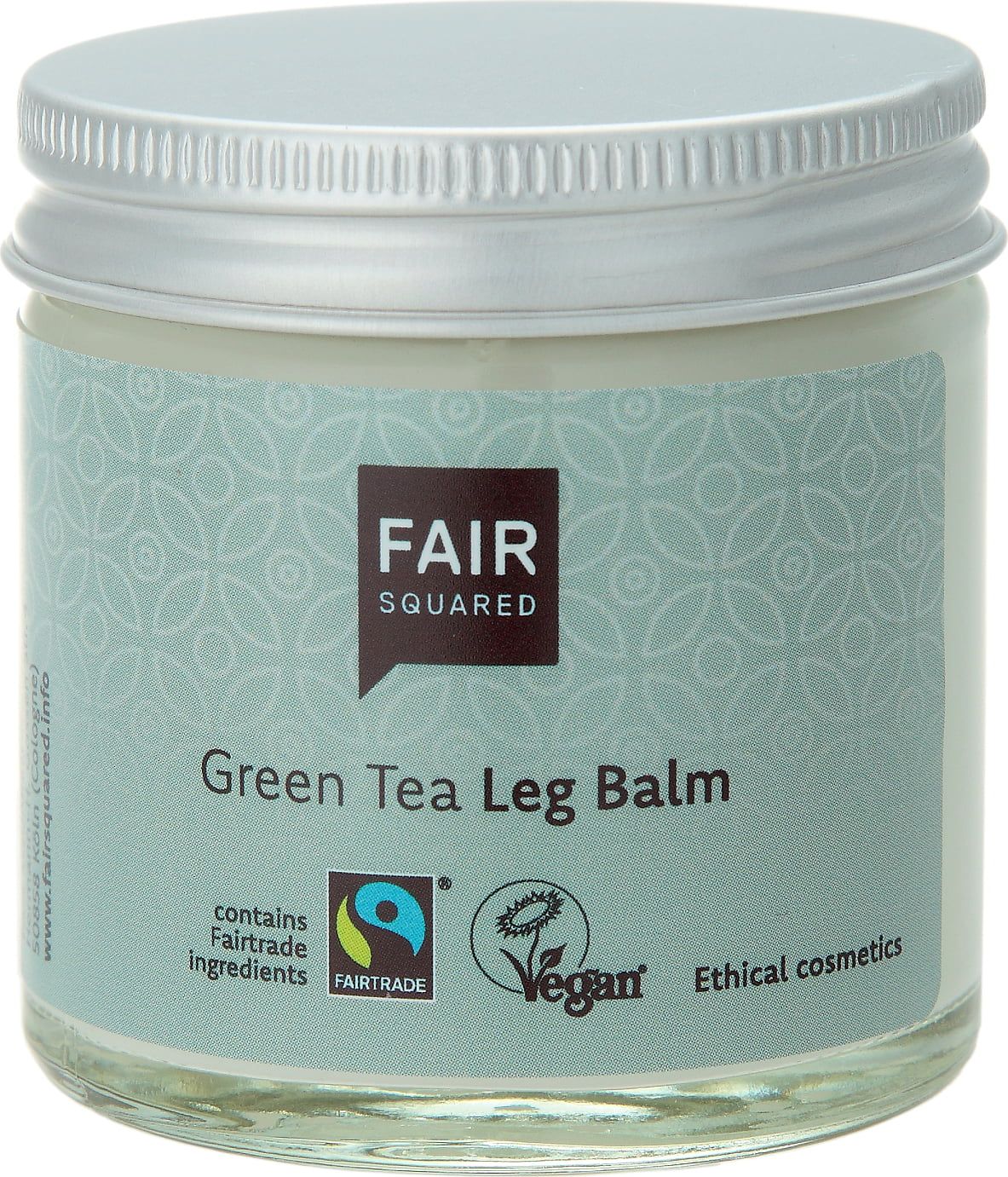 FAIR SQUARED Leg Balm Green Tea - 50 ml Glas