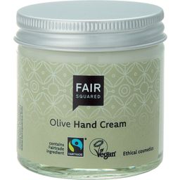 FAIR SQUARED Hand Cream Olive - 50 ml Glas