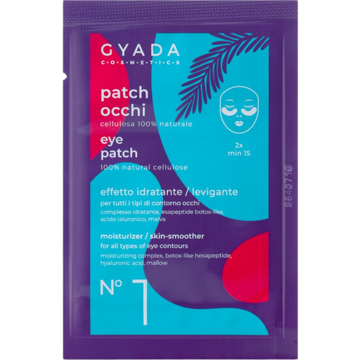 Gyada Cosmetics Patch Occhi Idratanti e Leviganti nr.1 - 5 ml