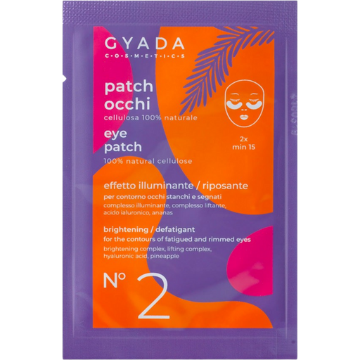 Gyada Cosmetics Patch Occhi Illuminanti Defaticanti nr.2 - 5 ml