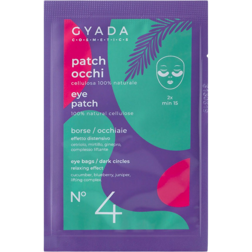 Gyada Cosmetics Patch Occhi Contro Borse e Occhiaie nr.4 - 5 ml
