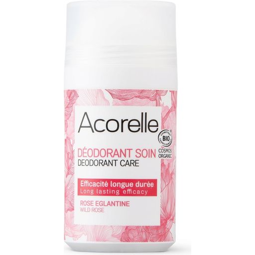 Acorelle Dezodorant roll-on, dzika róża - 50 ml
