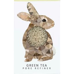 Гъба Конджак със зелен чай Konjac Mini Pore Refiner Woodland Rabbit with Green Tea