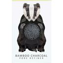 Konjac Mini Pore Refiner Woodland Badger with Bamboo Charcoal - 1 Pc