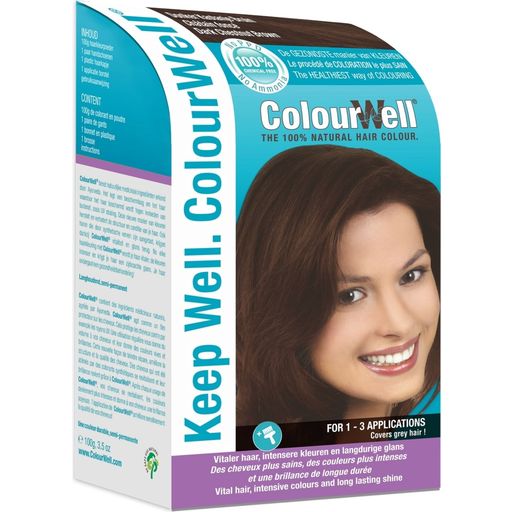 ColourWell Haarkleur Donker Kastanjebruin - 100 g