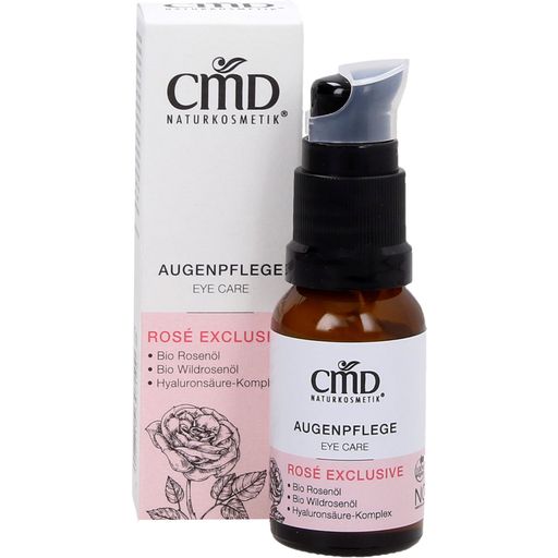 CMD Naturkosmetik Rosé Exclusive Hyaluron Augenpflege - 15 ml