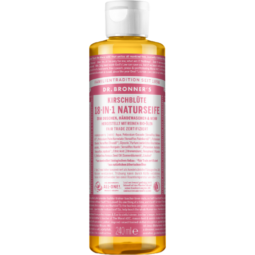 Dr. Bronner's 18in1 Natural Cherry Blossom Soap - 240 ml