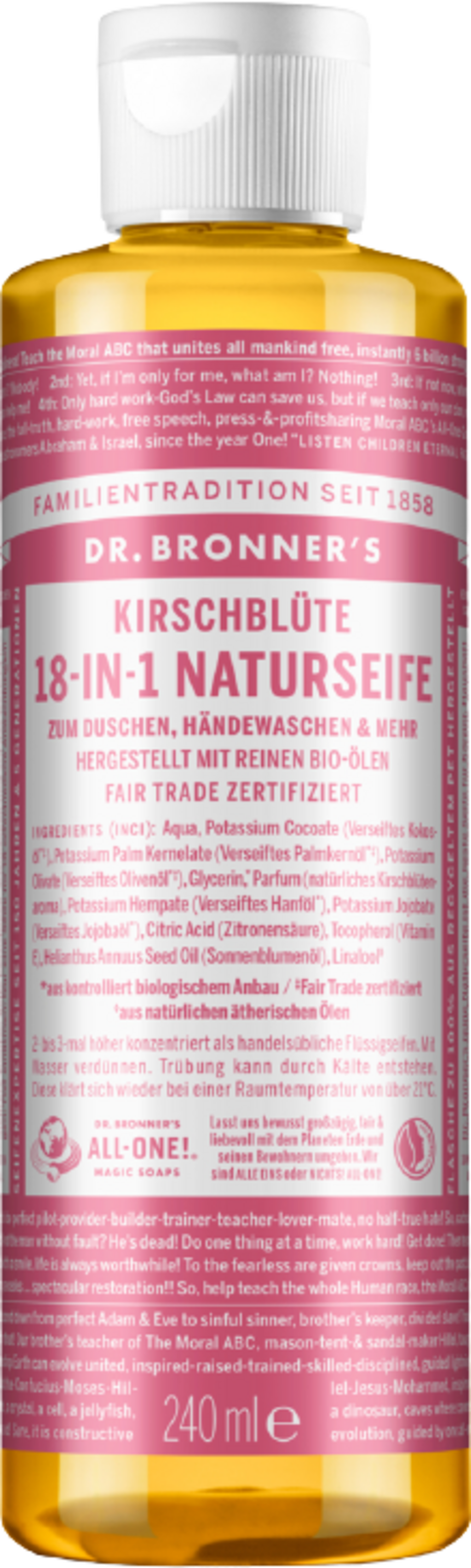 18-EN-1 Savon Liquide Fleur de Cerisier, 240 ml