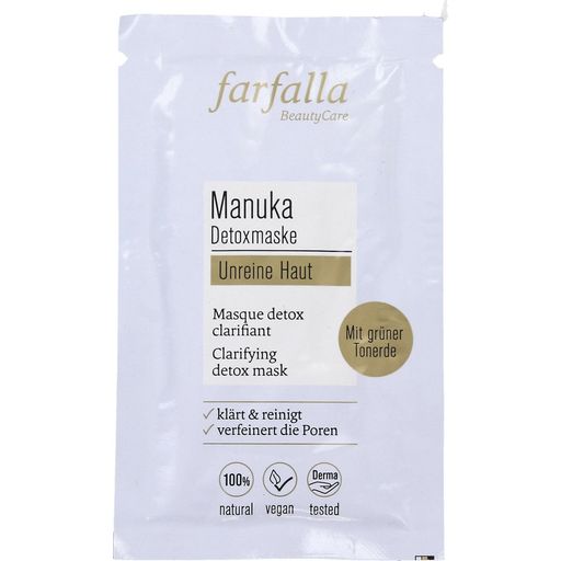 Farfalla Manuka Verhelderend Detox-Masker - 7 ml