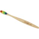 Dantesmile Bambusz fogkefe felnőtteknek - Rainbow