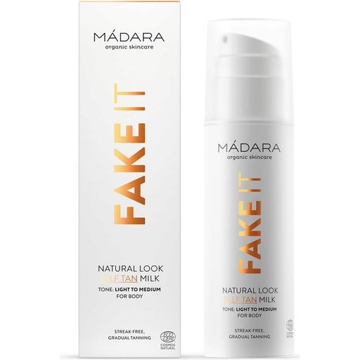 MÁDARA Organic Skincare FAKE IT Natural Look Self Tan Milk - 150 ml