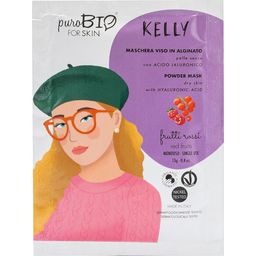 puroBIO cosmetics forSKIN Kelly maska v prahu za suho kožo - 07 Red Fruit